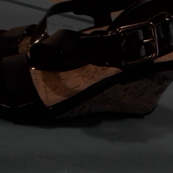 908-34) Montego bay club women's strappy cork wedge - Picture 1 of 8